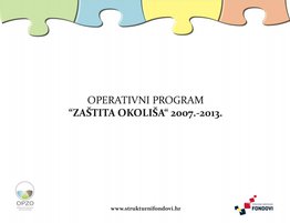 Operativni program zaštite okoliša 2007.-2013.